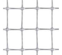 TENAX Millennium Argent 1 x 25 m, Filet de Clôture Résistant aux UV et aux Chocs