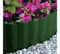 TENAX Ondadeco Bordure Décorative Ondulée en Plastique Verte 16,5 cm x 10