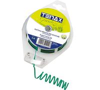 TENAX Piattina en PVC Longueur 100 m Couleur Vert, en Rouleau Distributeur avec Découpoir, Attache en Fil d'acier recouvert de PVC pour Lier Plantes et Fleurs, Fermeture de Sacs et Emballages