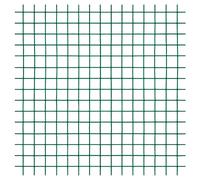 TENAX Plamet 10 Vert 0,5 x 5 m, Grillage à Mailles 14 x 14 mm Plastifié