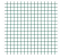 TENAX Plamet 10 Vert 1 x 5 m, mailles 14 x 14 mm, grillage plastifié pour enclos d’animaux