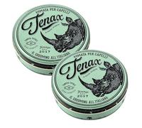 Tenax Pommade à cheveux extra forte 125 ml, pommade à base d'eau pour homme avec une tenue ferme et haute brillance, cire capillaire pour homme, idéale pour cheveux secs ou humides (lot de 2)