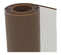 TENAX Quadra 10 Grillage en plastique pour balcon/terrasse marron - 1 x 30 m