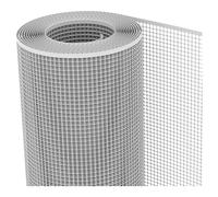 Tenax Quadra 10 Grillage plastique argent pour balcons - 1 x 5 m