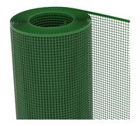 TENAX Quadra 10 Vert 1 x 10 m - Filet Plastique Polyvalent pour Clôtures et Balcons