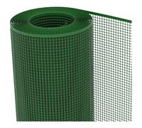 TENAX Quadra 10 Vert 1 x 3 m, Filet de Protection Polyvalent en Plastique pour Balcons et Clôtures