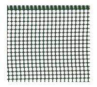 TENAX Filet en Plastique Quadra 05 Vert 1,00x5 m, Filet de Protection Multi-Usages pour Balcons, Terrasses, Portails et Clôtures