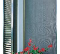 Tenax Tropical 1,40x30 m Gris, Moustiquaire en Fibre de Verre pour Portes et Fenêtres, Anti Moustiques, Mouches et Insectes