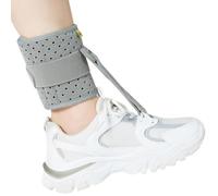 Tenbon Attelle pour Pied Tombant pour Marcher avec des Chaussures, Orthèse de Pied vers le Haut, Aide à Aoulever l'avant de la Chaussure, pour Difficult é à Souler la Cheville (Gris)