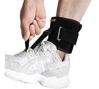 Tenbon Attelle pour Pied Tombant pour Marcher avec des Chaussures, Orthèse de Pied vers le Haut, Aide à Aoulever l'avant de la Chaussure, pour Difficult é à Souler la Cheville (Noir)