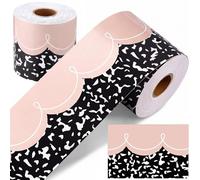 Tenceur Tableau d'affichage de 19,8 m pour la rentrée scolaire, décoration pour le premier jour d'école, carnet de notes, autocollants de tableau d'affichage pour bureau, salle de classe, tableau noir