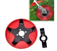 Tencipeda Amphibious Weeding Disc (Dual-Use for Paddy Fields and Dry Lands), Multifunctional Trim Season Weeder Plate for Trimmers Gardening Lawn Mower Grass (1 Set)