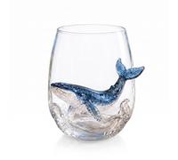 Tencipeda Blue Ringed Octopus Glassware, 3D Octopus Stemless Wine Glass, Marine Animal Drinkware For Coastal Home Bar Decor (3)