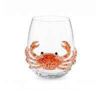 Tencipeda Blue Ringed Octopus Glassware, 3D Octopus Stemless Wine Glass, Marine Animal Drinkware For Coastal Home Bar Decor (5)