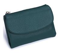 Tencipeda Classic Unisex Pebble Leather Wallet, Sturdy Durable Fashionable and Versatile Make You Feel Confident and Style Every Time You Go Out (Blue)