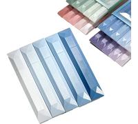 Tencipeda Double Sided Tape Pens, 2 In 1 White Correction Glue Tape Pen Multipurpose Journaling Supplies for Scrapbooking Craft Supplies Office School (Blau)