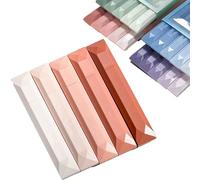 Tencipeda Double Sided Tape Pens, 2 In 1 White Correction Glue Tape Pen Multipurpose Journaling Supplies for Scrapbooking Craft Supplies Office School (Rosa)