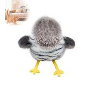 Tencipeda Flying Bird Cat Toy, Flying Bird Toy for Cats Lifelike Chirp Tweet, Interactive Flapping Chirping Sparrow Birdtoy for Indoor Cats (Bird1)