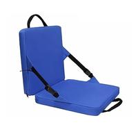 Tencipeda Folding Stadium Seats, Portable Stadium Seats for Bleachers Multipurpose Sit Mat Seat Pad Floor Chair for Travel Camping Hiking Sports Event (Blue)