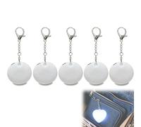 Tencipeda Love Wallet Tote Bag Touch Sensing Light, LED Handbag Light Sensor Activated Switching Automatic Lamp illumiate Your Bag (Round,3 sets)