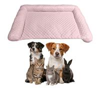 Tencipeda Pet Cooling Mat, 2025 New Portable Pet Cooling Mats Portable Pet Coolings Pad for Dogs & Cats (Pink,Medium)