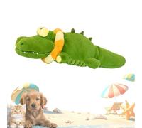 Tencipeda The Mellow Dog Calming Duck with Automatic Tail-Wagging, The Mellow Dog - Calming Crocodile Dog Toy, Soft Washable Cover, Interactive Comfort for Small Medium Large Dogs