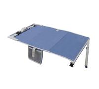Tencipeda Toddler Airplane Bed, Kids Seat Extender Travel Bed, Fits Airplane Flights/High-Speed Rail Seat/Cars/Buses/Trains (Blue)
