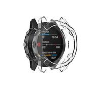 Tencloud Coques compatibles avec Garmin Fenix 6/Fenix 6 Pro/Sapphire - Coque de Protection en TPU Souple pour Fenix 6 Series Uniquement (Pas pour Fenix 6S et 6X) (Blanc)