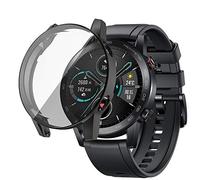 Tencloud Coques de Protection compatibles avec Huawei Honor MagicWatch 2 46mm Coque Protection d'écran Film Protection d'écran Coque de Protection pour Montre connectée MagicWatch 2 46mm (Noir)