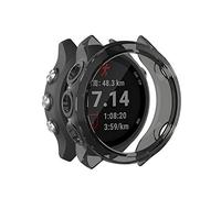 Tencloud Étuis compatibles avec Garmin Forerunner 245M, coque de protection pour accessoires de montre, coque de protection en TPU souple pour montre intelligente Forerunner 245M/Forerunner 245 (noir)