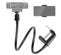 Tencro Support réglable pour Webcam et téléphone - Col de Cygne - 68,6 cm - pour Tous Les Logitech C925e C922 C930e C930 C920 C615, etc. - Filetage 68,6 cm