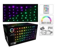 Tenda 240 Led, 600x60cm, Multicolore, Natale, Luci Di Natale Multicolore