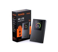 Tenda 4G Routeur Mobile WiFi,Hotspot Portable MiFi,Routeur 4G SIM,WiFi 6 AX300,Batterie Rechargeable,Port USB-C,WPA3,Écran Couleu