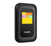 TENDA 4G185 Router Portatile 4G LTE Wi-Fi 6 Nero, Nano SIM, USB-C, 150 Mbit/s