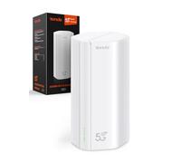 Tenda 5G01 Routeur 5G WiFi 6 1500Mbps - Modem 5G/4G LTE Double Bande, Slot Carte SIM Nano Débloqué, Plug et Play, Port Gigabit WAN/LAN, 6 Antennes Internes, Mesh Wi-FI+, Routeur 5G NR Entrée de Gamme