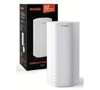 Tenda 5G06 Routeur 5G Carte SIM Double SIM, Box 5G/4G LTE, Wi-FI 6 AX3000, Port 2,5 Gigabit, Jusqu’à 4,67 Gbit/s pour Maison/Bureau/Camping-Car, WPA3, Mesh WiFi+, Plug & Play