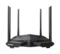 Tenda AC10 Routeur WiFi sans Fil Gigabit AC1200 (Dual Band 5 GHz, 867 Mbps, 2.4 GHz, 300 Mbps, 4 Antennes 5 dBi, Puce Broadcom 1 GHz, Mémoire DDR3, Jeux, Beamforming +, Application de Contrôle)