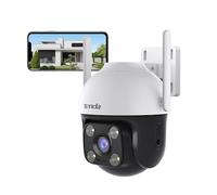 Tenda Caméra de sécurité extérieure à 360° avec Vision Nocturne en Couleur (CH3 1080P)