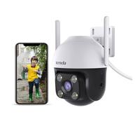 Tenda Caméra de Surveillance WiFi Extérieure sans Fil 2,5K, 360° PTZ, Vision Nocturne Couleur, Détection IA, Etanche IP65
