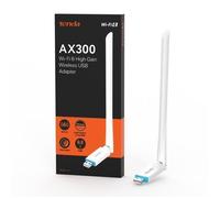 Tenda Clé WiFi Puissante AX300, Adaptateur USB WiFi pour PC, Antenne WiFi 6dBi, Soft-AP, Windows7/10/11, U2