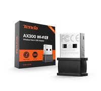 Tenda W311MI Clé WiFi 6 Puissante AX300, dongle WiFi 2.4GHz Monobande 286Mbps, Nano Clé USB 2.0 WiFi Adaptateur pour PC, WPA/WPA2, Mode AP, Compatible Windows 7/10/11/Linux(3.10-6.8)