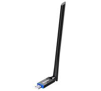 Tenda Clé WiFi Puissante AX900Mbps, USB Antenne WiFi 6dBi, Double Bande 5G/2.4G, Mode AP, WPA2, Windows7/10/11, Linux(3.10-6.14), U11 Pro