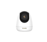 Tenda CP7 Caméra IP Surveillance WiFi, Caméra Bébé, Caméra de Sécurité 4MP HD, Vision Nocturne, Détection de Mouvement, Audio Bidirectionnel Pan/Tilt, 2,4GHz, Enregistrement SD et Cloud Blanc