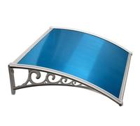 Tenda da Sole per finestra, Porta, 23x55 pollici, tenda da Sole per Porta trasparente, copertura in policarbonato, Porta d'ingresso, tenda da Sole per Patio, protezione UV, Pioggia, Neve, lu