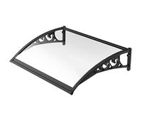 Tenda da Sole per Ingresso Porta, Tende da Sole per finestre Esterne con Staffa in Alluminio, pensilina per Porta Esterna pensilina per Patio, Tenda da Sole per Porta Copertura in