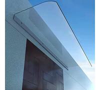 Tenda da Sole per Porta d'ingresso, pensilina invisibile per Porta d'ingresso, pensilina per esterni, pensilina per finestra curva, pensilina per Veranda posteriore, tenda da Sole per giardi