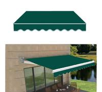 Tenda da Sole Rétrattile en Tessuto di Ricambio pour Tenda da Sole da Esterno pour terrasse, pour Porta del terrazzo e Riparo, Tessuto Resistente all'Acqua con Protezione UV (marron, 2,5 x 2 m)