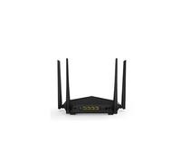 Routeur Tenda V12 AC1200 Bi-Bande VDSL/ADSL 300Mbps 2.4GHz Gigabit LAN Forage de Faisceau Technologie Noir