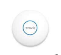 Tenda I27 Point d'accès Gigabit Double Bande WiFi 6 AX3000, 1 Port Ethernet Gigabit Support PoE+, Montage au Plafond, Itinérance, MU-MIMO, OFDMA, Plusieurs SSID, Blanc
