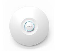 Tenda I29 Point d'accès Gigabit Double Bande WiFi 6 AX3000, 2 Ports Ethernet Gigabit, Support PoE/PoE+, Itinérance WLAN, MU-MIMO, OFDMA, Montage au Plafond, Gestion Centralisée, Plusieurs SSID, Blanc